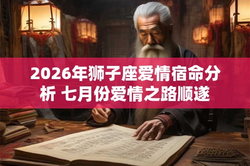 2026年狮子座爱情宿命分析 七月份爱情之路顺遂