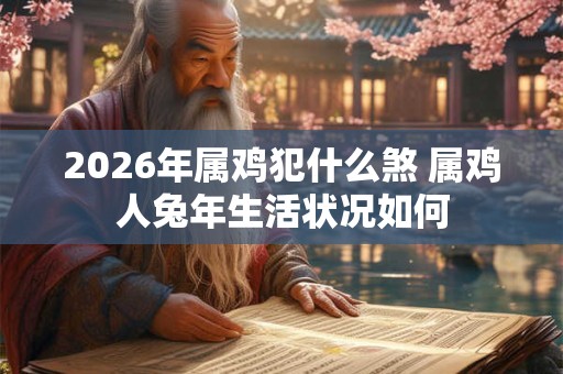 2026年属鸡犯什么煞 属鸡人兔年生活状况如何