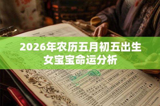 2026年农历五月初五出生女宝宝命运分析 2026年农历五月初五出生女宝宝命运分析