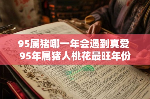 95属猪哪一年会遇到真爱 95年属猪人桃花最旺年份
