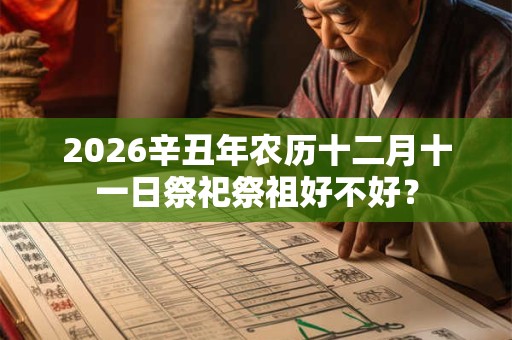 2026辛丑年农历十二月十一日祭祀祭祖好不好？