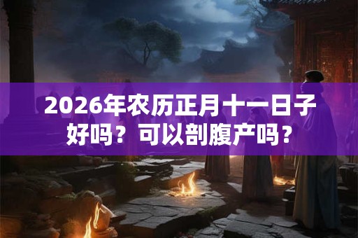 2026年农历正月十一日子好吗？可以剖腹产吗？