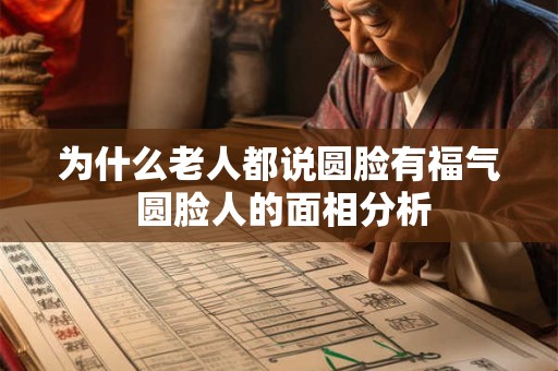 为什么老人都说圆脸有福气 圆脸人的面相分析 为什么老人都说圆脸有福气 圆脸人的面相分析