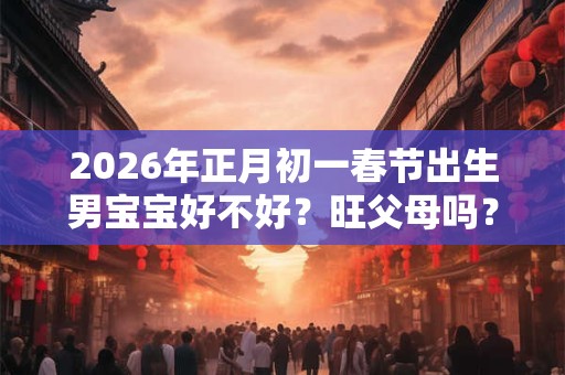 2026年正月初一春节出生男宝宝好不好？旺父母吗？