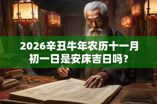 2026辛丑牛年农历十一月初一日是安床吉日吗？