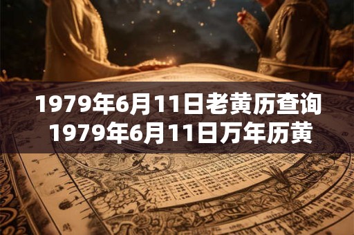 1979年6月11日老黄历查询 1979年6月11日万年历黄道吉日