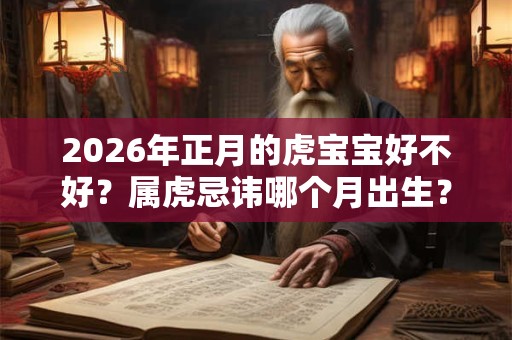 2026年正月的虎宝宝好不好？属虎忌讳哪个月出生？