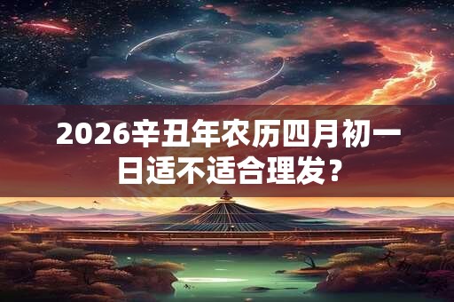 2026辛丑年农历四月初一日适不适合理发？