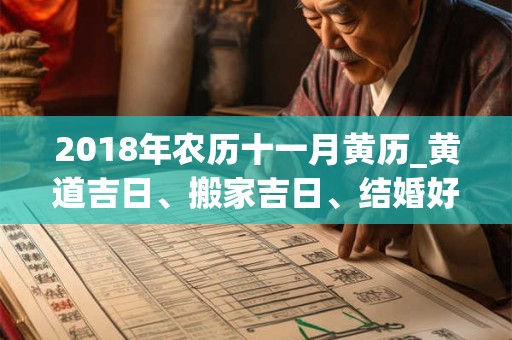 2018年农历十一月黄历_黄道吉日、搬家吉日、结婚好日子 2018年农历十一月黄历_黄道吉日、搬家吉日、结婚好日子