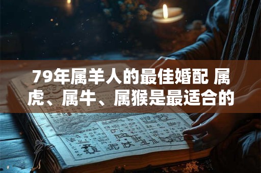 79年属羊人的最佳婚配 属虎、属牛、属猴是最适合的 79年属羊人的最佳婚配 属虎、属牛、属猴是最适合的