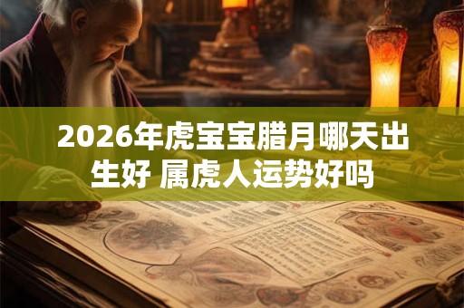 2026年虎宝宝腊月哪天出生好 属虎人运势好吗