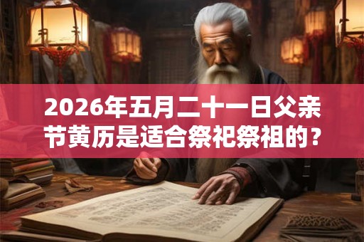 2026年五月二十一日父亲节黄历是适合祭祀祭祖的？