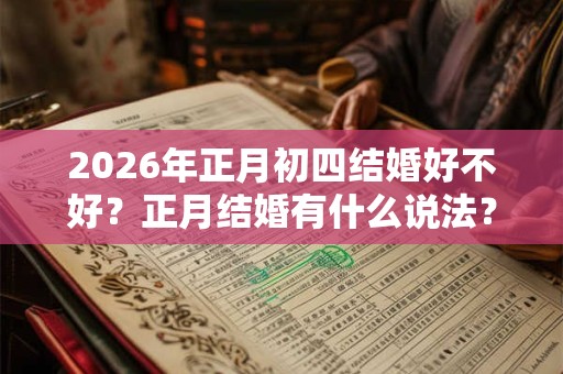 2026年正月初四结婚好不好?正月结婚有什么说法? 2026年正月初四结婚好不好?正月结婚有什么说法?