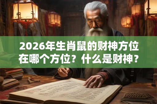 2026年生肖鼠的财神方位在哪个方位？什么是财神？