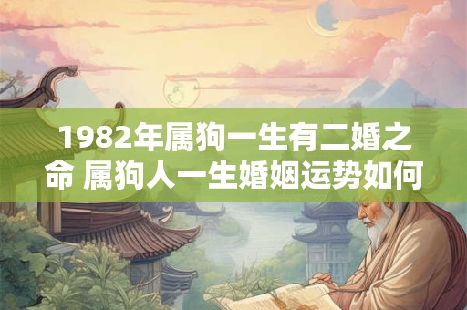 1982年属狗一生有二婚之命 属狗人一生婚姻运势如何