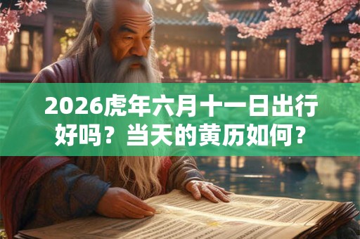 2026虎年六月十一日出行好吗？当天的黄历如何？
