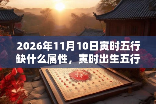 2026年11月10日寅时五行缺什么属性，寅时出生五行缺什么