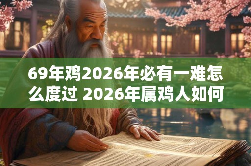 69年鸡2026年必有一难怎么度过 2026年属鸡人如何转运 69年鸡2026年必有一难怎么度过 2026年属鸡人如何转运