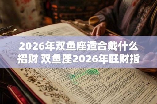 2026年双鱼座适合戴什么招财 双鱼座2026年旺财指南