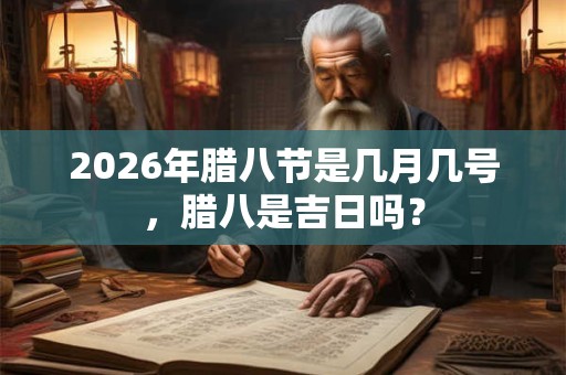 2026年腊八节是几月几号，腊八是吉日吗？