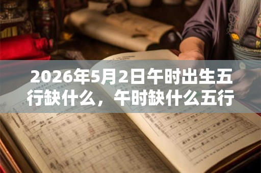 2026年5月2日午时出生五行缺什么，午时缺什么五行
