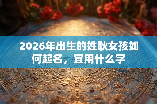 2026年出生的姓耿女孩如何起名,宜用什么字 2026年出生的姓耿女孩如何起名,宜用什么字