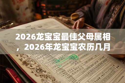 2026龙宝宝最佳父母属相,2026年龙宝宝农历几月出生旺父母? 2026龙宝宝最佳父母属相,2026年龙宝宝农历几月出生旺父母?