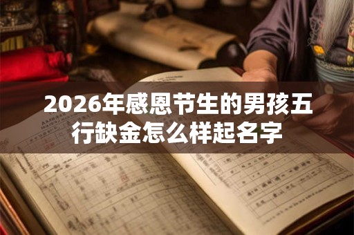 2026年感恩节生的男孩五行缺金怎么样起名字