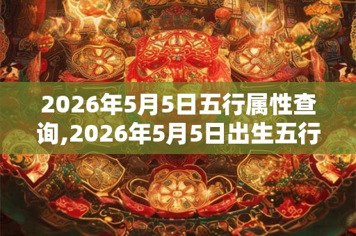 2026年5月5日五行属性查询,2026年5月5日出生五行属什么