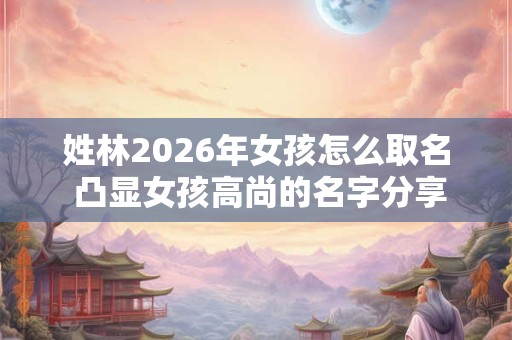 姓林2026年女孩怎么取名 凸显女孩高尚的名字分享