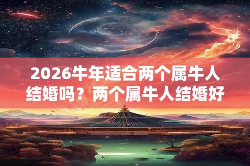 2026牛年适合两个属牛人结婚吗？两个属牛人结婚好吗？