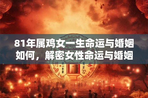 81年属鸡女一生命运与婚姻如何，解密女性命运与婚姻的秘密