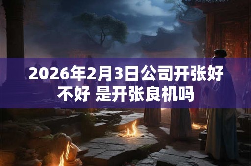 2026年2月3日公司开张好不好 是开张良机吗