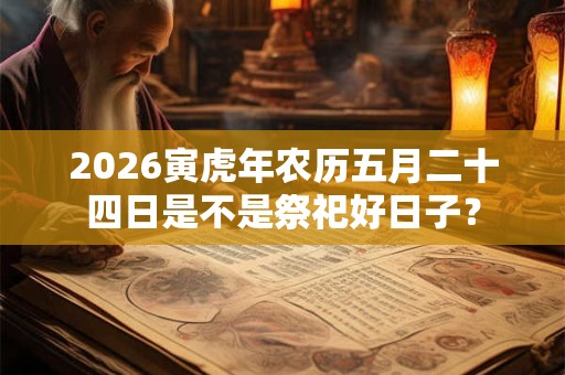 2026寅虎年农历五月二十四日是不是祭祀好日子？