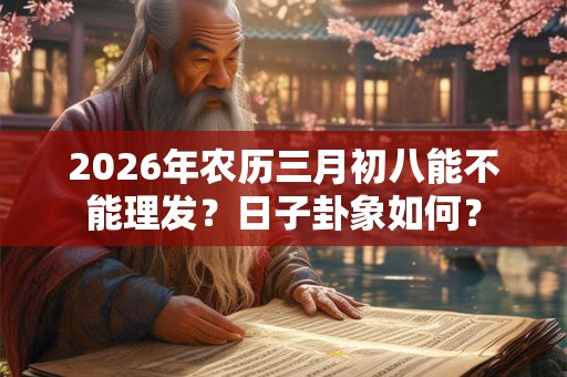 2026年农历三月初八能不能理发？日子卦象如何？