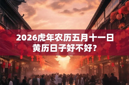 2026虎年农历五月十一日黄历日子好不好? 2026虎年农历五月十一日黄历日子好不好?