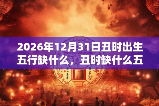 2026年12月31日丑时出生五行缺什么，丑时缺什么五行