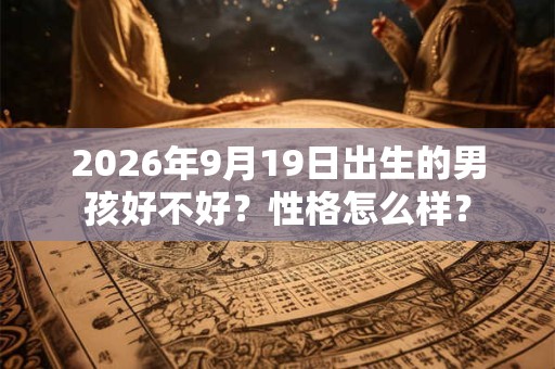 2026年9月19日出生的男孩好不好？性格怎么样？