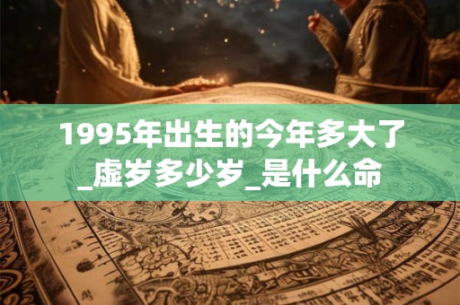 1995年出生的今年多大了_虚岁多少岁_是什么命