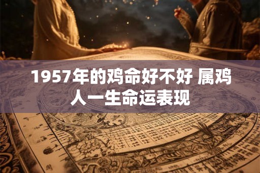 1957年的鸡命好不好 属鸡人一生命运表现