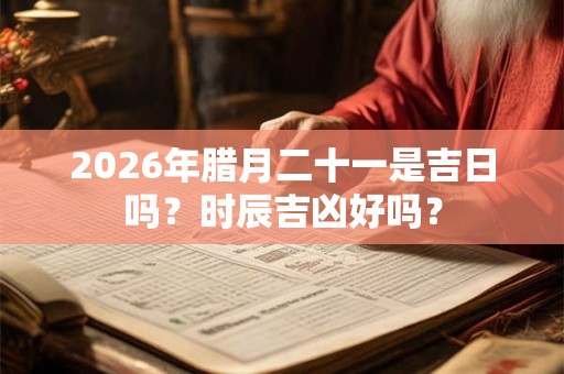 2026年腊月二十一是吉日吗?时辰吉凶好吗? 2026年腊月二十一是吉日吗?时辰吉凶好吗?