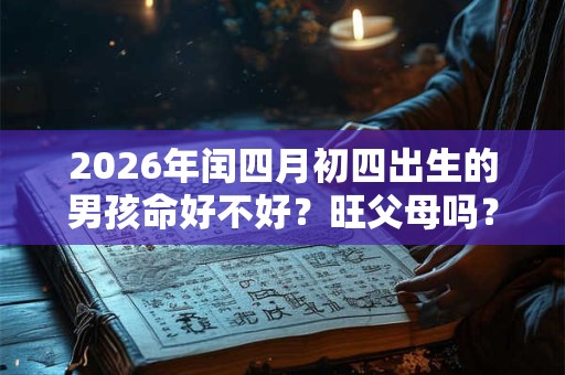 2026年闰四月初四出生的男孩命好不好?旺父母吗? 2026年闰四月初四出生的男孩命好不好?旺父母吗?