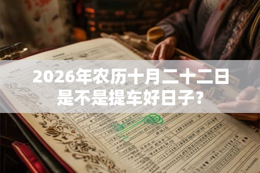 2026年农历十月二十二日是不是提车好日子？