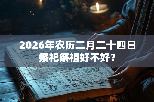 2026年农历二月二十四日祭祀祭祖好不好? 2026年农历二月二十四日祭祀祭祖好不好?
