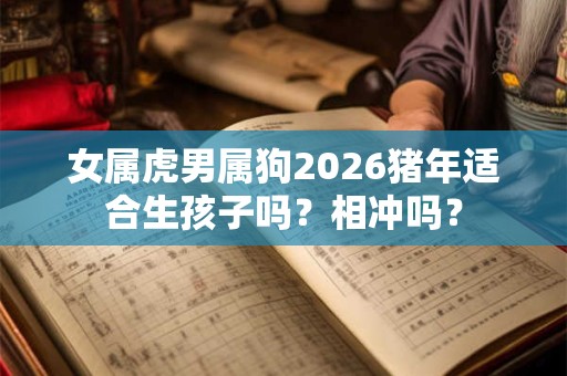 女属虎男属狗2026猪年适合生孩子吗？相冲吗？