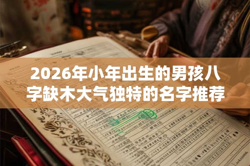 2026年小年出生的男孩八字缺木大气独特的名字推荐