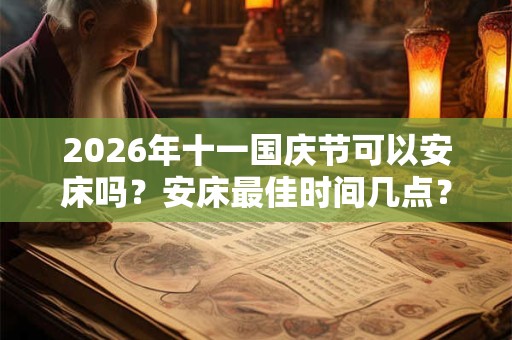 2026年十一国庆节可以安床吗?安床最佳时间几点? 2026年十一国庆节可以安床吗?安床最佳时间几点?