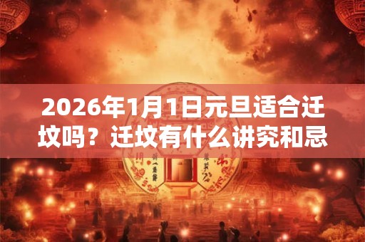 2026年1月1日元旦适合迁坟吗?迁坟有什么讲究和忌讳? 2026年1月1日元旦适合迁坟吗?迁坟有什么讲究和忌讳?