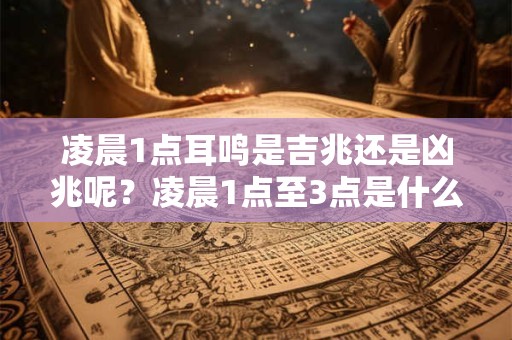 凌晨1点耳鸣是吉兆还是凶兆呢？凌晨1点至3点是什么时辰？