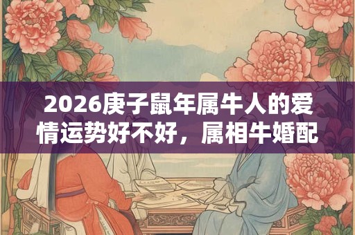 2026庚子鼠年属牛人的爱情运势好不好，属相牛婚配关系！